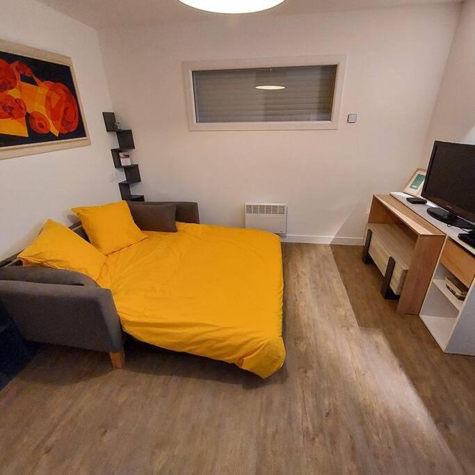 Studio Avec Terrasse Et Jardin A 100 M De La Plage Ploemeur Exterior foto